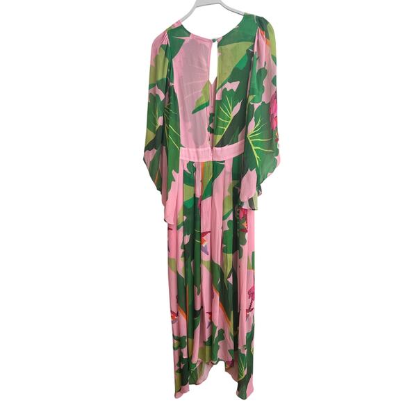 Farm Rio Caftan Tropicalistic Gorgeous Flowy Maxi Dress Size: Large - Picture 6 of 9